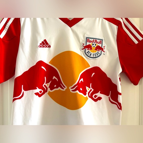 Adidas New York Red Bulls 2016-17 Primary Replica Soccer Jersey -Youth Large - Picture 4 of 15
